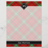 Clan Morrison Red Tartan Flyer (Hinten)