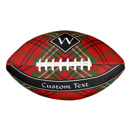 Clan Morrison Red Tartan Football (Vorderseite)