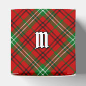 Clan Morrison Red Tartan Gevor Box Geschenkschachtel (Oben)