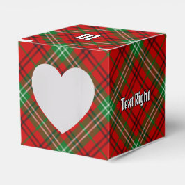Clan Morrison Red Tartan Gevor Box Geschenkschachtel