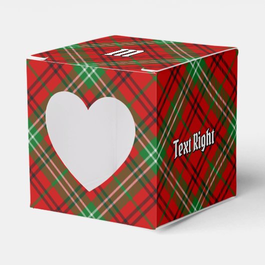 Clan Morrison Red Tartan Gevor Box Geschenkschachtel (Vorderseite)