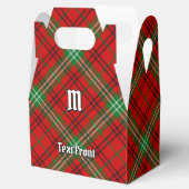 Clan Morrison Red Tartan Gevor Box Geschenkschachtel (Geöffnet)