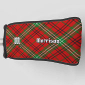 Clan Morrison Red Tartan Golf Head Cover Headcover (Vorderseite)