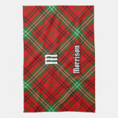 Clan Morrison Red Tartan Küchentuch (Vertikal)