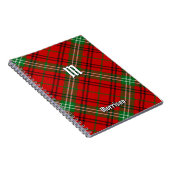 Clan Morrison Red Tartan Notebook Notizblock (Rechte Seite)
