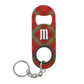 Clan Morrison Red Tartan Schlüsselanhänger Flasche Mini Flaschenöffner (Vorderseite)