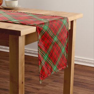 Clan Morrison Red Tartan Tischläufer