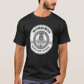 Clan Morrison Scottish Thistle Highland Games T-Shirt (Vorderseite)