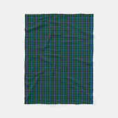 Clan Morrison Tartan Fleecedecke (Vorderseite)