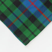 Clan Morrison Tartan Kariert Fleecedecke (Ecke)