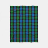 Clan Morrison Tartan Kariert Fleecedecke (Vorderseite)