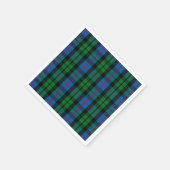 Clan Morrison Tartan Serviette (Ecke)