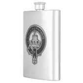 Clan Morrison Wappen Flask Flachmann (Links)