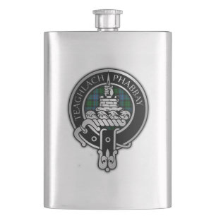 Clan Morrison Wappen & Jagd Flachmann