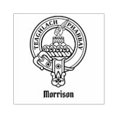 Clan Morrison Wappen Rubber Briefmarke Gummistempel (Prägung)