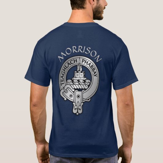 Clan Morrison Wappen T-Shirt (Rückseite)