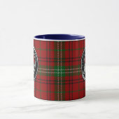 Clan Morrison Wappen & Tartan Tasse (Zentrum)