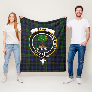 Clan Mowat Tartan Kariert Fleecedecke