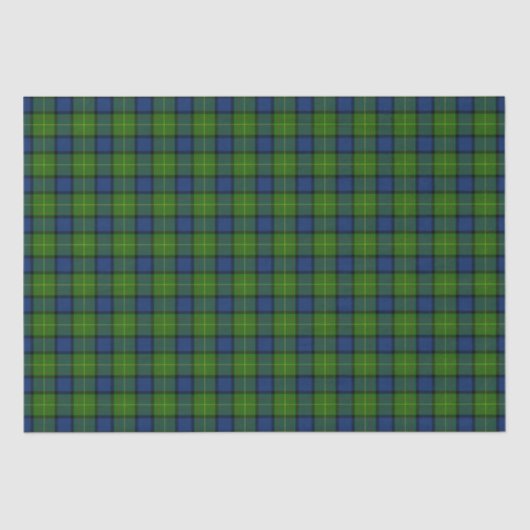 Clan Muir More Tartan Kariert Seidenpapier (Vorderseite)