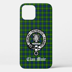 Clan Muir oder mehr Wappen Abzeichen & Tartan Case-Mate iPhone Hülle