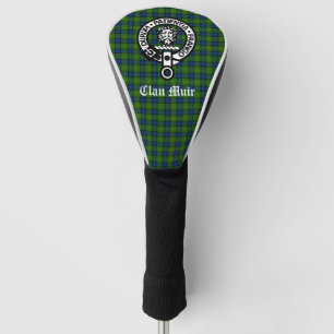 Clan Muir oder mehr Wappen Abzeichen & Tartan Golf Headcover