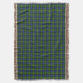 Clan Muir Tartan Decke (Vorderseite Vertikal)