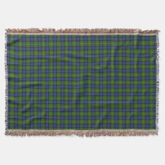 Clan Muir Tartan Decke (Vorderseite)