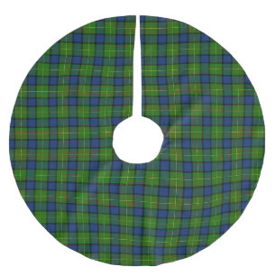 Clan Muir Tartan Polyester Weihnachtsbaumdecke