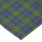 Clan Muir Tartan Tischdecke (Schrägansicht)