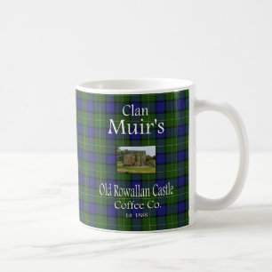 Clan Muir's Old Rowallan Castle Coffee Co. Kaffeetasse
