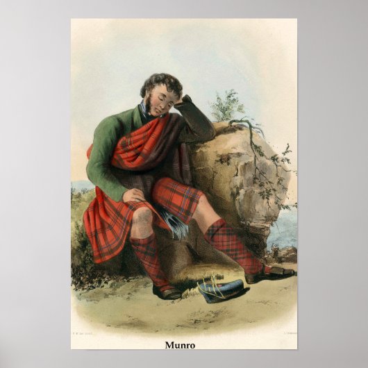 Clan Munro Poster (Vorne)