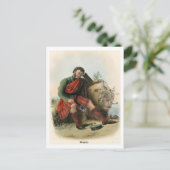 Clan Munro Postkarte (Stehend Vorderseite)