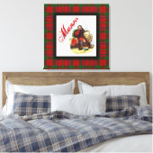 Clan Munro Scottish Dream Leinwanddruck (Insitu (Schlafzimmer))