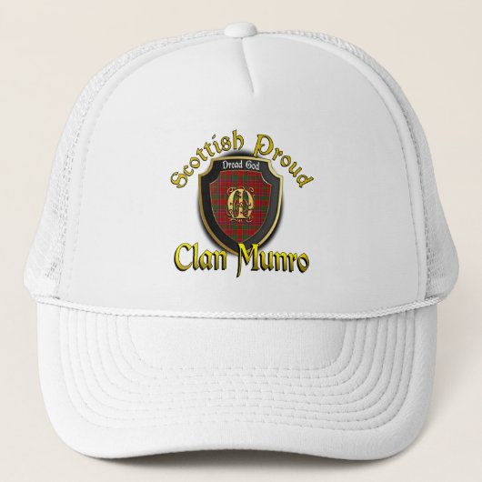 Clan Munro Scottish Dynasty Cap Truckerkappe (Vorderseite)