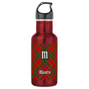 Clan Munro Tartan Edelstahlflasche