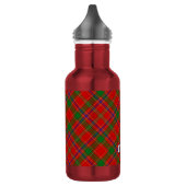 Clan Munro Tartan Edelstahlflasche (Links)