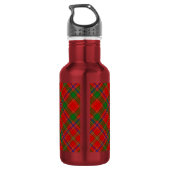 Clan Munro Tartan Edelstahlflasche (Rückseite)
