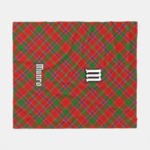 Clan Munro Tartan Fleecedecke (Vorderseite (Horizontal))