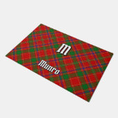 Clan Munro Tartan Fußmatte (Schrägansicht)