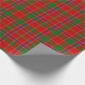 Clan Munro Tartan Geschenkpapier (Ecke)
