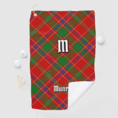 Clan Munro Tartan Golfhandtuch (Insitu)