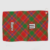 Clan Munro Tartan Golfhandtuch (Horizontal)