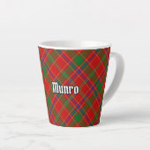 Clan Munro Tartan Milchtasse (Rechte Ecke)