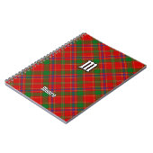 Clan Munro Tartan Notizblock (Linke Seite)