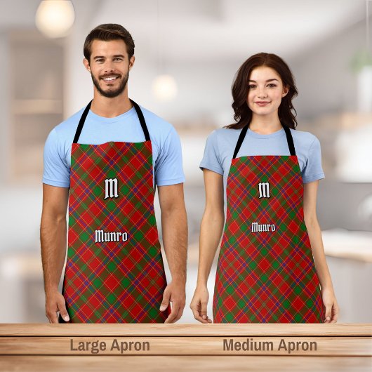 Clan Munro Tartan Schürze