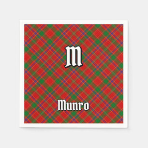 Clan Munro Tartan Serviette