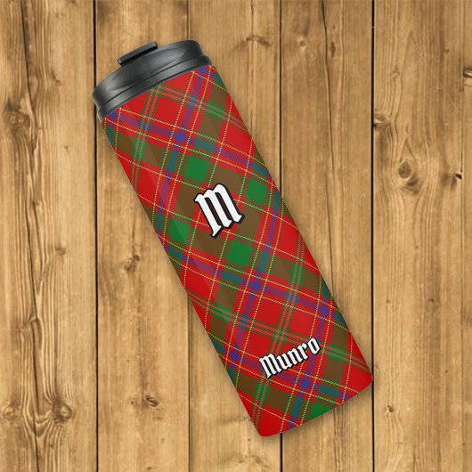 Clan Munro Tartan Thermosbecher