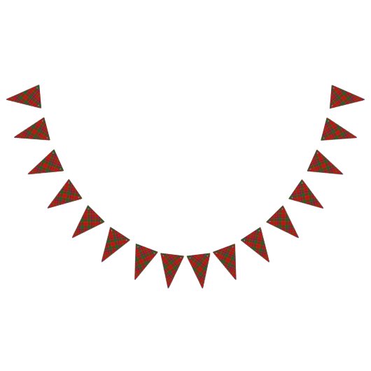 Clan Munro Tartan Wimpelkette (Alle)