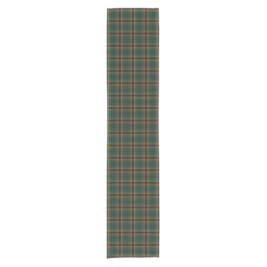 Clan Murphy Tartan Pattern Irish Kariert Kurzer Tischläufer (Vorderseite)