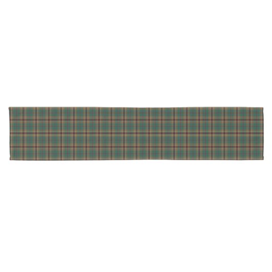 Clan Murphy Tartan Pattern Irish Kariert Kurzer Tischläufer (Horizontal)